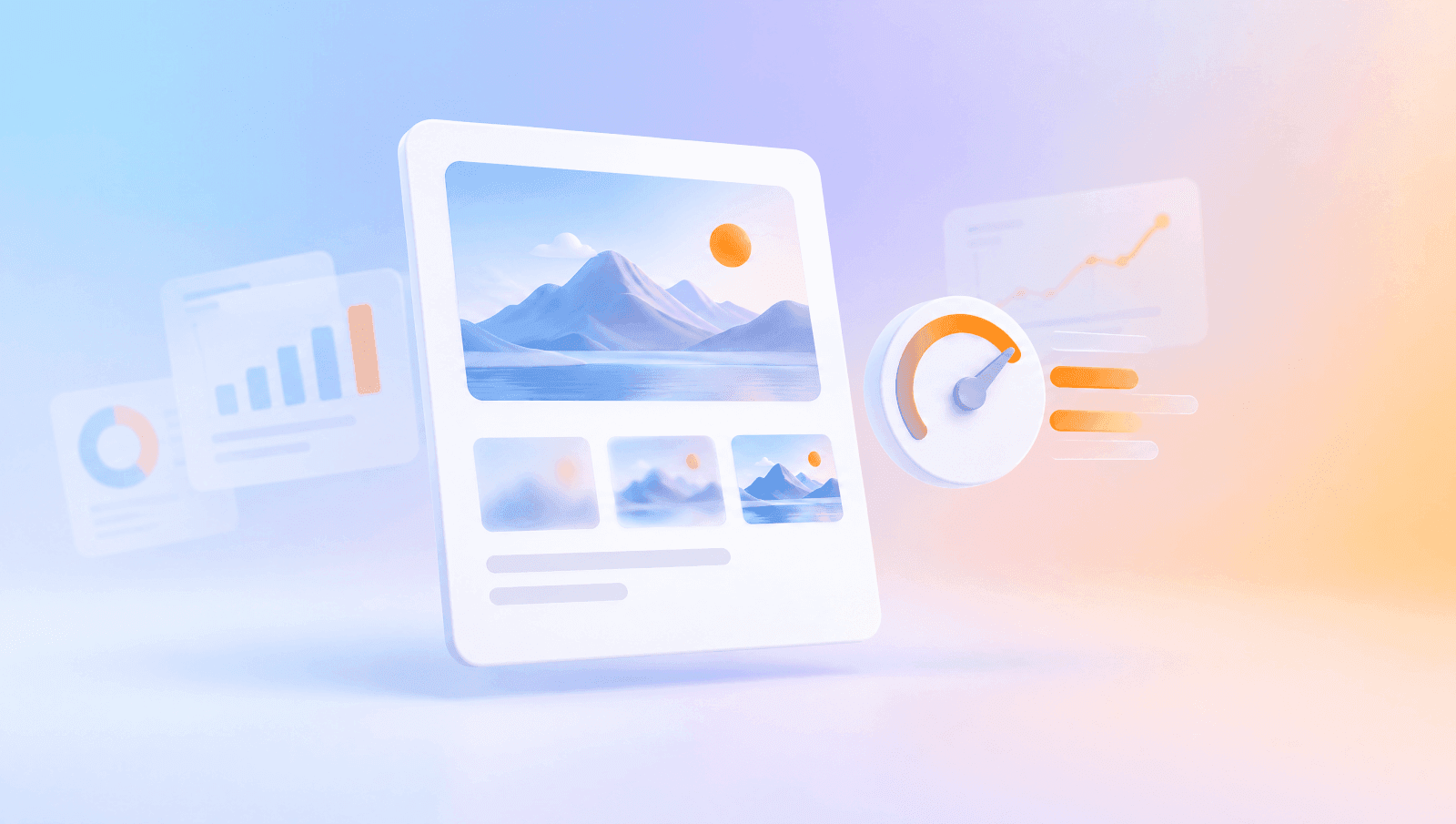 On-brand illustration for: Lazy Loading Images: The Setting That Helps Most Pages and Hurts One