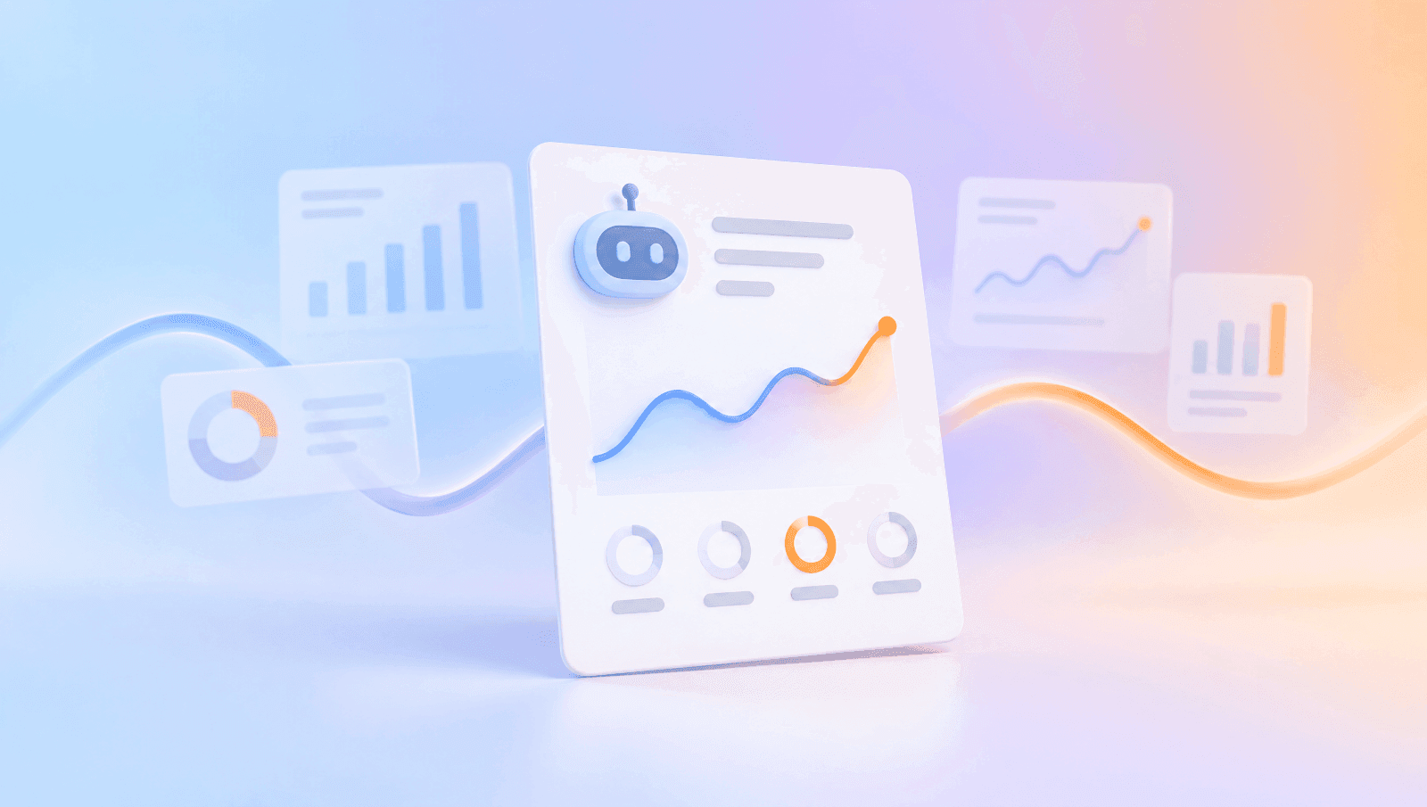 On-brand illustration for: Search Console's New AI Performance Report: What It Shows (and What It Still Doesn't)